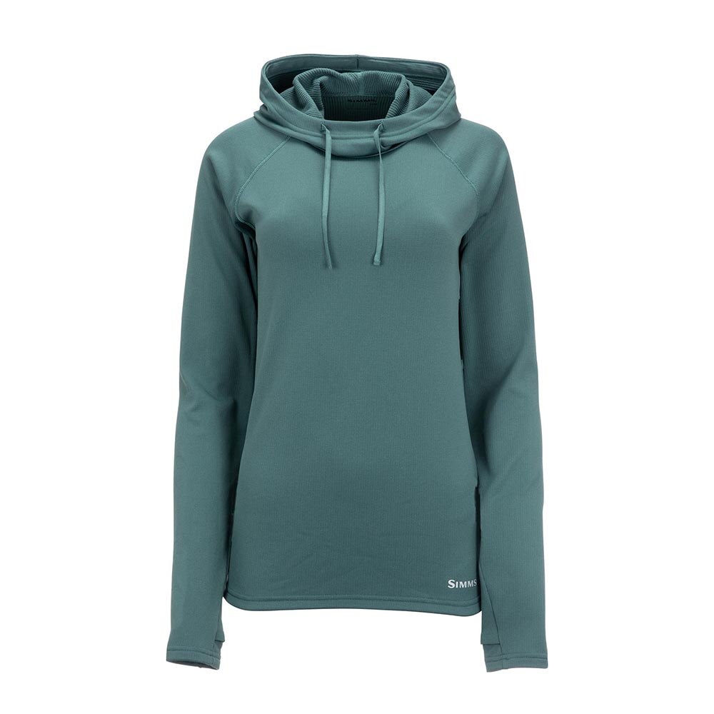 Simms Heavyweight Baselayer Hoody Women's in Avalon Teal